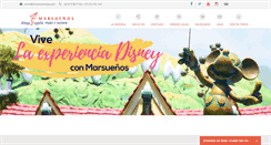 Desktop Screenshot of marsuenosviajes.com